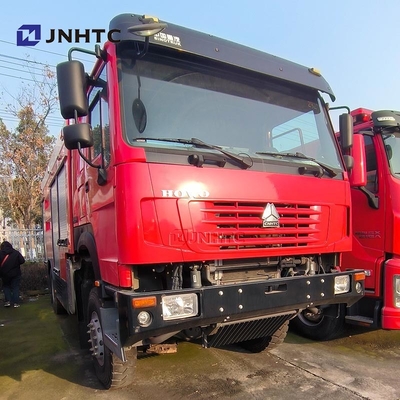 HOWO 4*4 Fire Fighting Truck HOWO 5000L Water Foam Tanker Firefighter Truck Mini Fire Fighting Truck