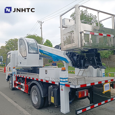 Howo 4x2 Bucket Truck Aerial Working Platform Truck Mounted High Altitude Operation Truck For Street Light Maintenance