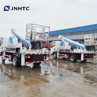 Howo 4x2 Bucket Truck Aerial Working Platform Truck Mounted High Altitude Operation Truck For Street Light Maintenance