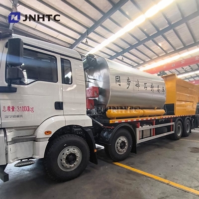 Shacman M3000 Dump Truck Chassis With Synchronous Gravel Sealing Vehicle 8x4 375HP 12 Wheel