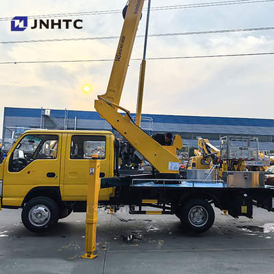 Best Condition Light 14m Telescopic Boom Aerial Ladder Aerial Working Vehicle