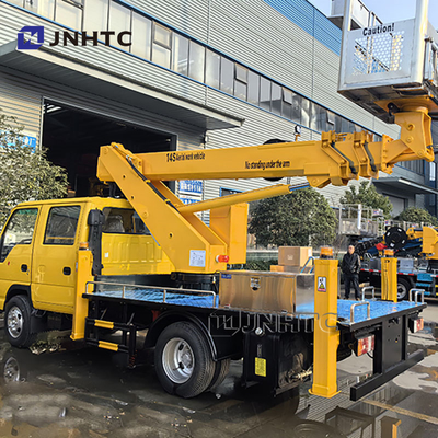 Best Condition Light 14m Telescopic Boom Aerial Ladder Aerial Working Vehicle