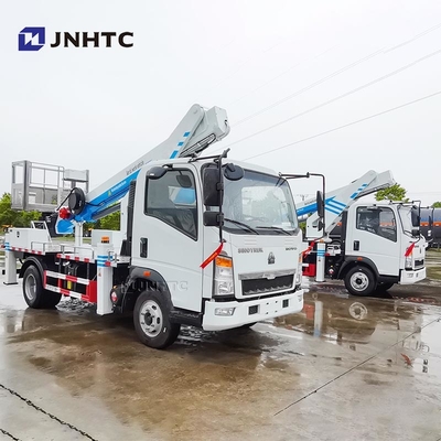 HOWO 4x2 20m Truck Mounted Aerial Work Platform Foldable Knuckle Boom Aerial Work Platform Truck