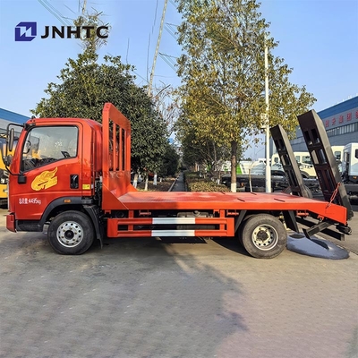 Good Price HOWO Wrecker Truck 4X2 165HP Mini Camioneta Flatbed Cargo With Ladder Truck