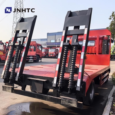 Good Price HOWO Wrecker Truck 4X2 165HP Mini Camioneta Flatbed Cargo With Ladder Truck