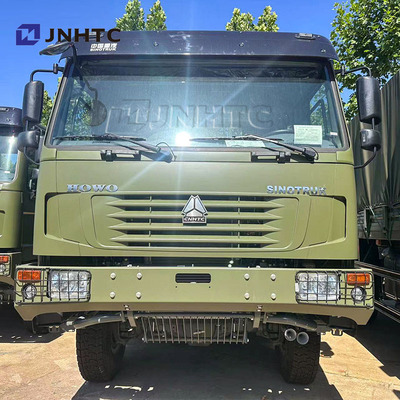 HOWO Heavy Cargo Trucks / Military Cargo Truck 4×4 All Wheel Drive Low Price For Sale