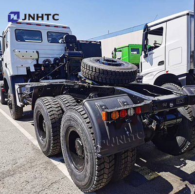 Best Beiben Tractor Truck Euro3 EGR 380hp 6x6 Prime Mover And Trailer With Long Service Life