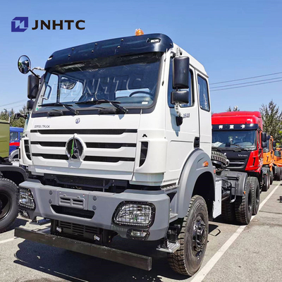Best Beiben Tractor Truck Euro3 EGR 380hp 6x6 Prime Mover And Trailer With Long Service Life