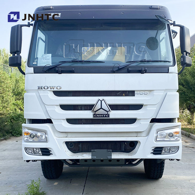 Sinotruk Howo Crane Truck 8X4 10Tons Cargo With Folding Crane 16 Wheels 400hp For Sale