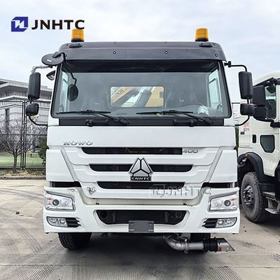 Sinotruk HOWO 6x4 400HP Cargo Truck With 10ton Boom Crane Truck China Factory
