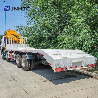 NEW Howo Crane Truck 8X4 10Tons Cargo With Folding Crane 16 Wheels Best Price