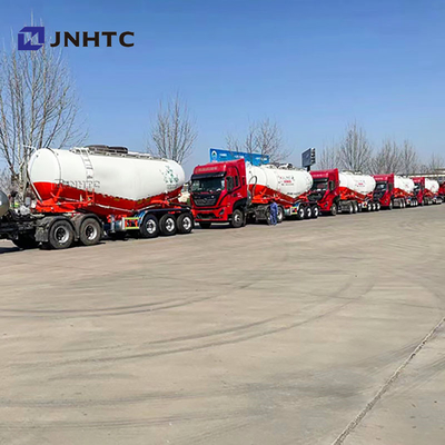 3 Axles 50 Cbm V-Type Bulk Cement Tank Semi Trailer For Transport Bulk Powder For Sale