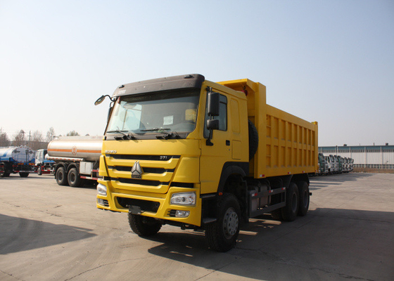 High Efficiency Heavy Duty Dump Truck / Ten Wheeler Dump Truck For Construction