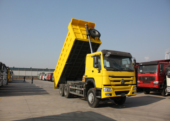 High Efficiency Heavy Duty Dump Truck / Ten Wheeler Dump Truck For Construction
