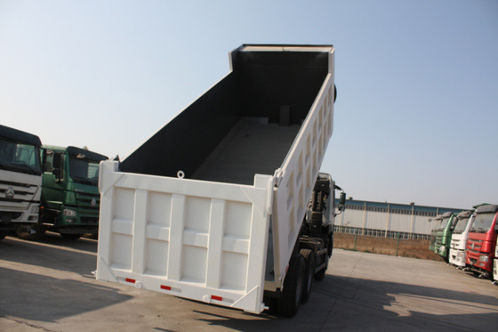 Multi Color Optional 30 Ton Tri Axle Dump Truck For Mining Model ZZ3257N3847A/N0WA