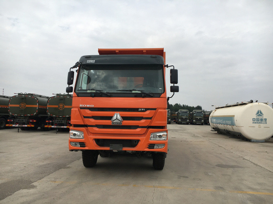 High Loading Capacity 12 Wheeler Dump Truck With Safety Hydraulic Control System