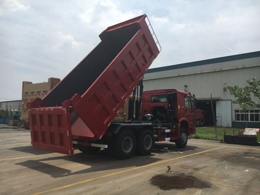 SINOTRUK HOWO 6x4 Dump Truck 18 CBM With HF9 Front Axle And HC16 Rear Axle