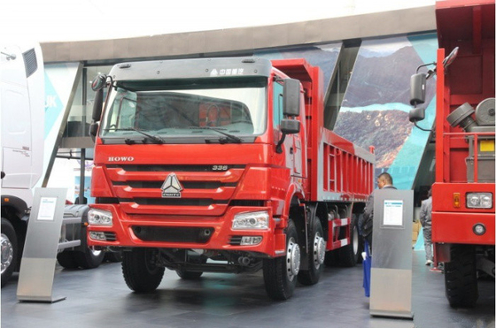 12 Wheeler 8x4 Sino Howo Dump Truck  50-60T For Mining / Construction Site