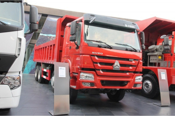 12 Wheeler 8x4 Sino Howo Dump Truck  50-60T For Mining / Construction Site