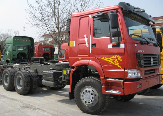 6x4 Prime Mover Truck / 10 Wheeler Tractor Head Truck With Right Hand Driver