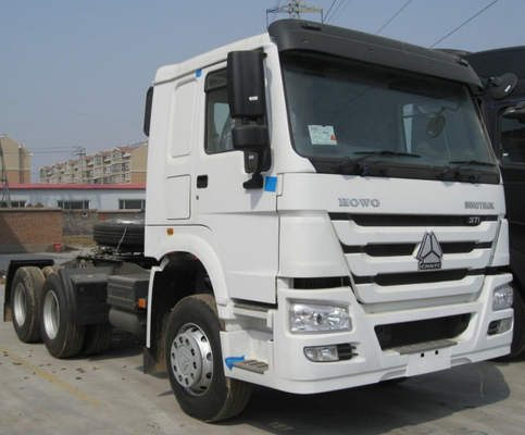 25 Tons White Howo Sinotruk 6x4 Tractor Truck Wd615.47 With High Collision Resistance