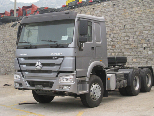 371 Horse Power Howo 6x4 Tractor Truck For Towing All Kinds Semi Trailer