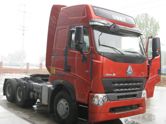 Howo A7 EURO II 371HP Prime Mover Truck With 10 Forward And 2 Reverse Transmission