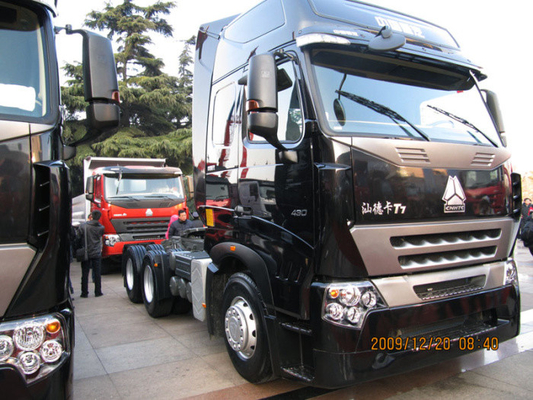 SINOTRUK Howo A7 G Prime Mover Truck With High Roof Cab Euro 2 For Semi Trailers