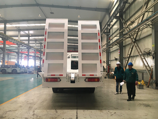 SINOTRUK  6 X 4  Heavy Cargo Truck Landing Leg Lift System For Towing Semi Trailer