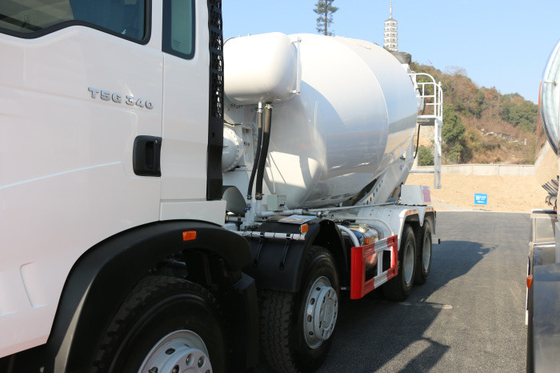 6x4 Concrete Mixer Truck Diesel Fuel Light Duty Commercial Trucks Sinotruk Howo7