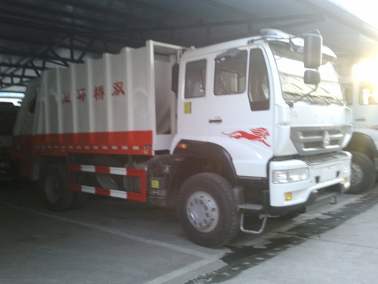 Sinotruk Swz 4x2 Garbage Compactor Truck / Rear Load Garbage Truck Model QDZ5120ZYSZJ