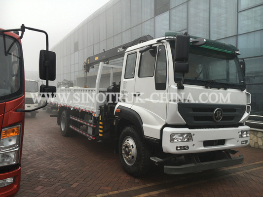 Heavy Cargo Truck Mounted Crane 5 Tons Lifting Capacity For Transportation
