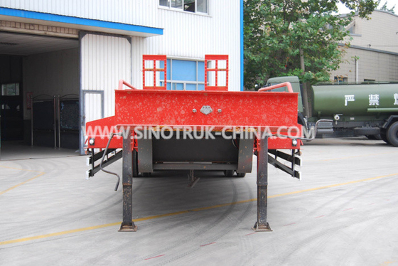 60T load capacity  low bed semi-trailer 3 axles 315/80R22.5  tyres  ABS  Optional JOST support leg