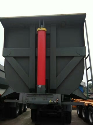 70T High Speed Tipper Semi Trailer Truck For Mining And Construction 25-45 CBM