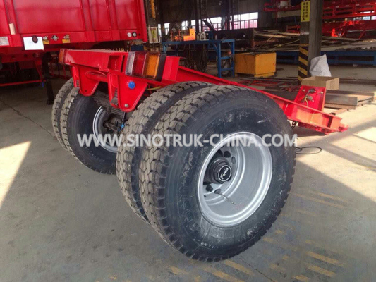 2 Axles Semi Trailer Tow Dolly Trailer Two Or Four Wheels With High Pull Strength
