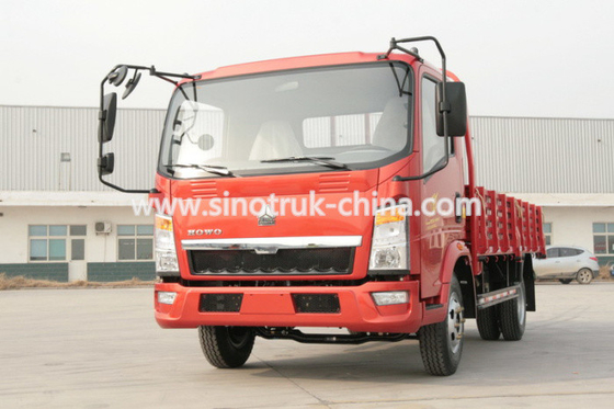 10 Wheels 4*2 Light Duty Commercial Trucks 116hp With Dropside Cargo Box
