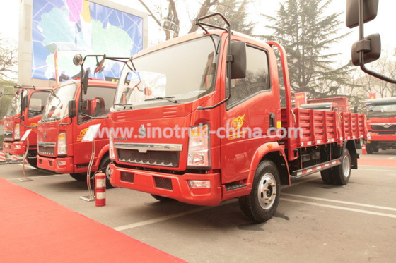 Diesel Fuel Type Light Duty Commercial Trucks , 8 Tons Light Tipper Truck