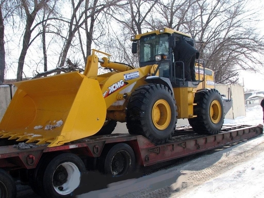 LW600K XCMG Heavy Construction Machinery Wheel Loader With 3.5-4.5M³ Bucket