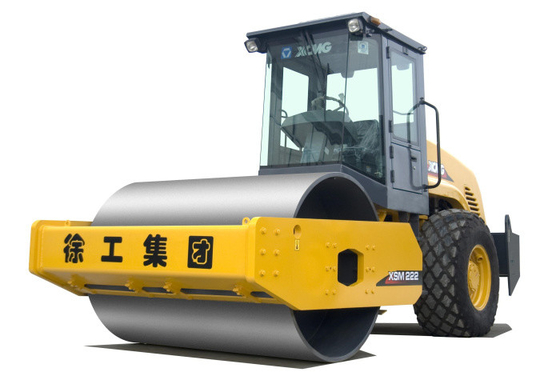 XS202 Mechanical Drum Roller Compactor 20 Tons Road Maintenance Machinery