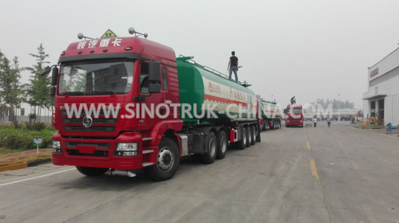 ABS Optional Heavy Duty Semi Trailers / Oil Tanker Semi Trailer 25 Tons Landing Gear