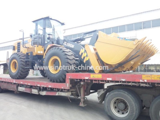 Model WD10G220E21 Heavy Construction Machinery , XCMG Wheel Loader Machine