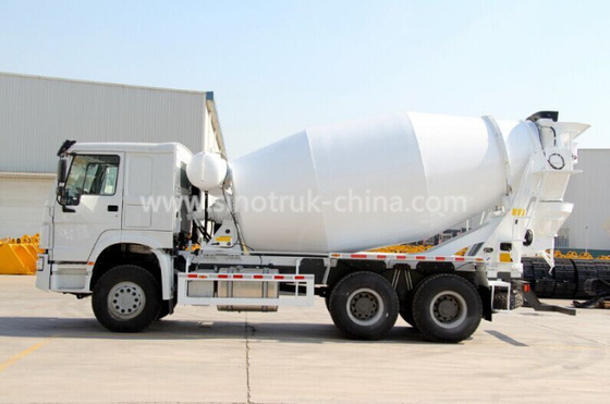12cbm Tanker Cement Mixer Lorry High Collision Resistance With Hydraulic System