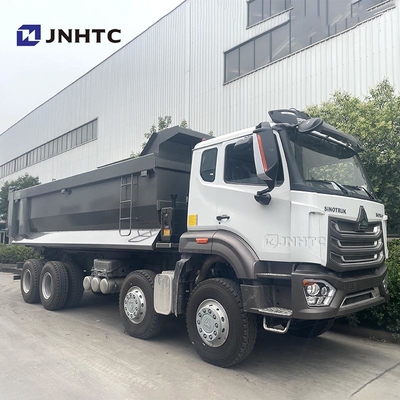 China HOWO NX 8*4 400 Horsepower Dump Truck With 31-40 Ton Loading Capacity Tipper Trucks 40 ton 12 Wheel Dump Truck