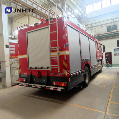 HOWO 18m High Spray Arm 4x2 12000l Large Flow Fire Rescue Fire Truck For Sale