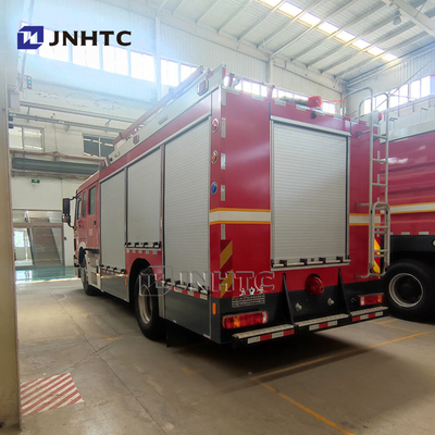 HOWO 18m High Spray Arm 4x2 12000l Large Flow Fire Rescue Fire Truck For Sale