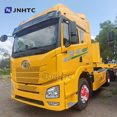 Heavy Duty Electric Truck Price  FAW JH6 4x2 Tractor Head Truck For Semi-trailers