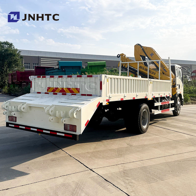 New Or Used Truck Mounted Crane HOWO Cargo Tow Crane Truck with Ladder 10 Tons Telescopic Extend Boom Truck