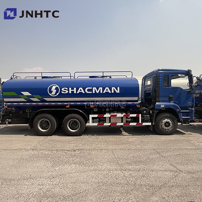 Support Customization Blue Shacman H3000 20m3 Water Sprinkler Truck Water Tanker For Road Maintenance