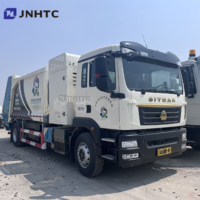 Howo SITRAK 4*2 Rear Loader Compressed Trash Trucks Garbage Truck