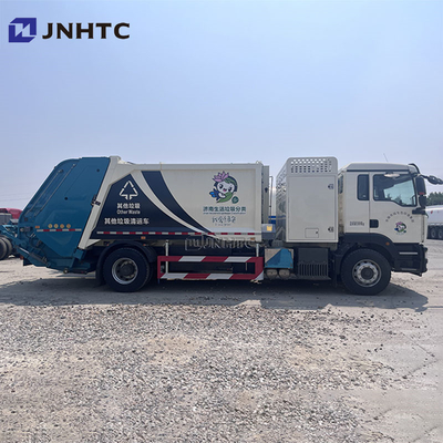 Howo SITRAK 4*2 Rear Loader Compressed Trash Trucks Garbage Truck